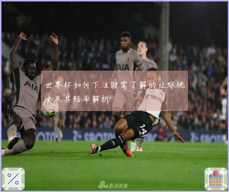 世界杯如何下注时需了解的让球玩法及其赔率解析
